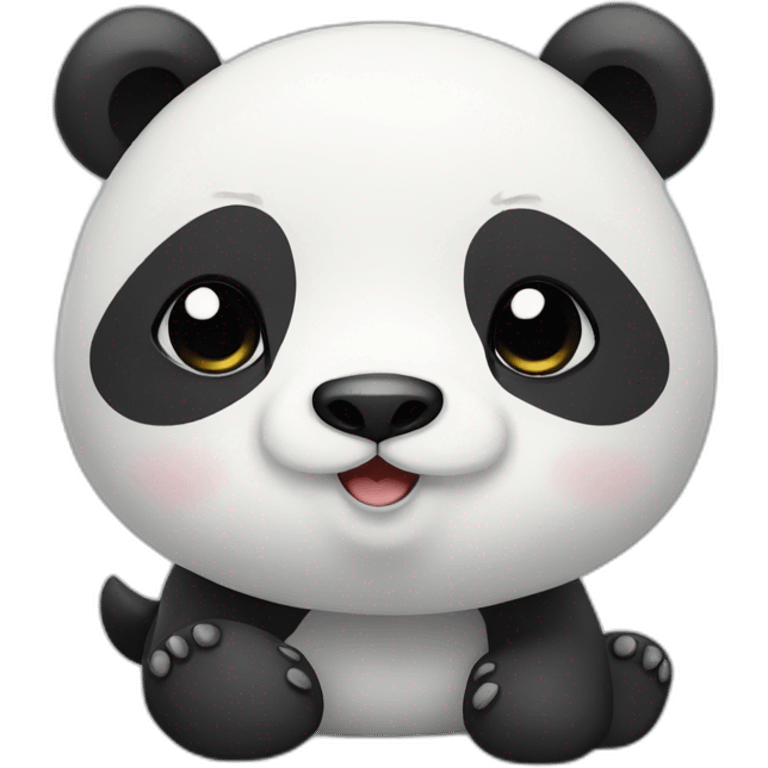 Cute panda emoji