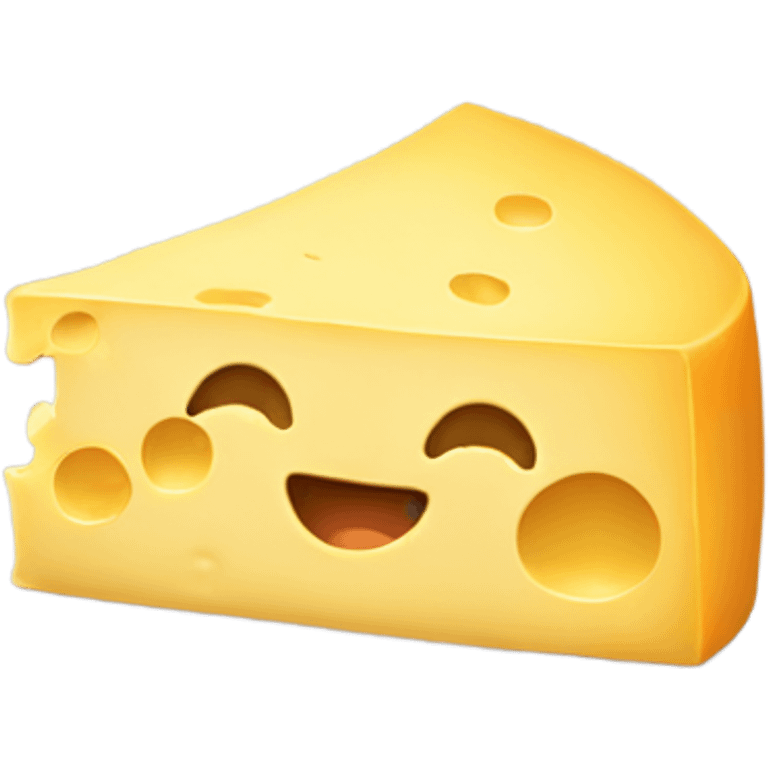 Cheese wearing a hoodie  emoji