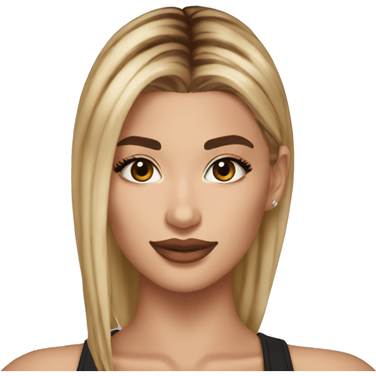 hailey bieber encenite emoji