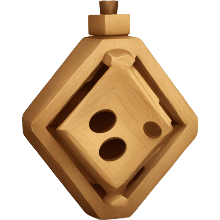 Jewish dreidel a four-sided spinning top, played during the Jewish holiday of Hanukkah emoji