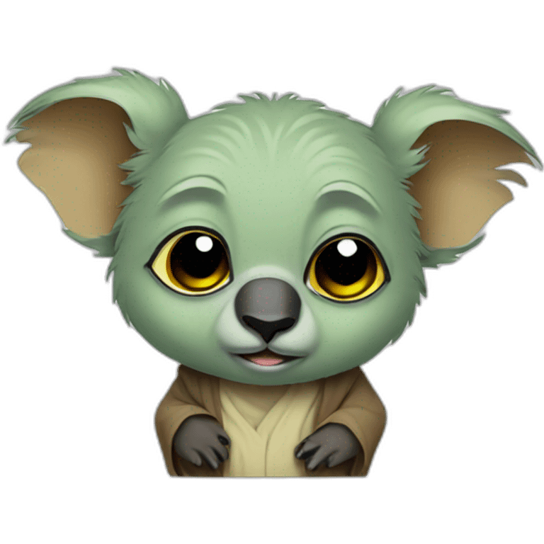 Yoda koala emoji