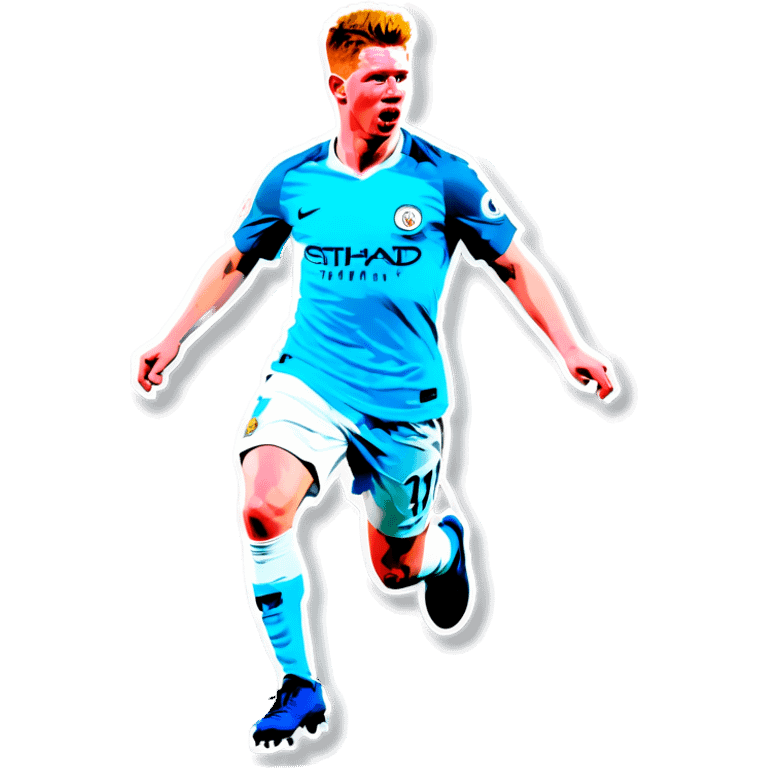 de bruyne scoring emoji