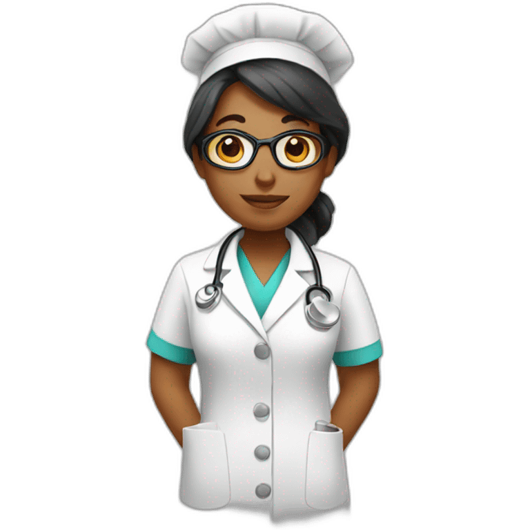 Doctor she cooking emoji