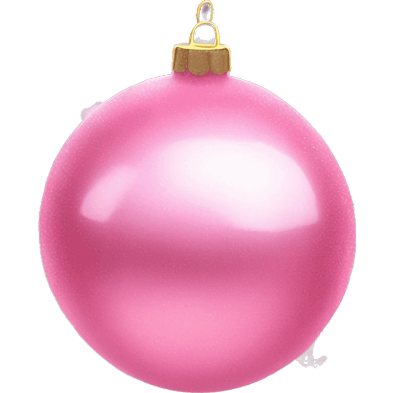 aesthetic pink christmas emoji