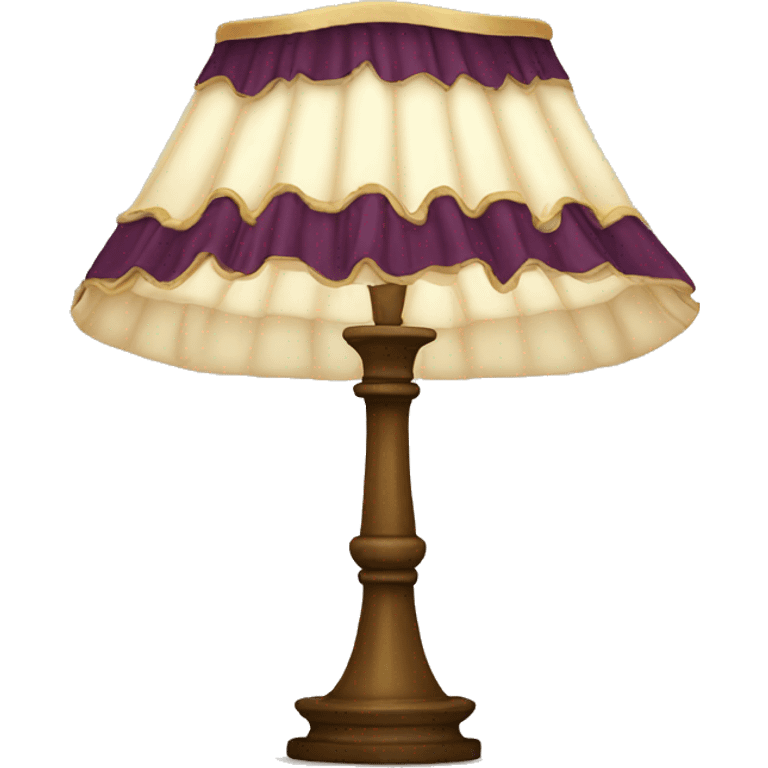 A fancy lampshade  emoji