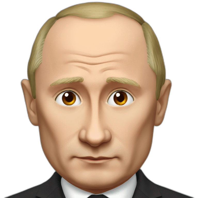 Vladimir Putin with imp horns emoji