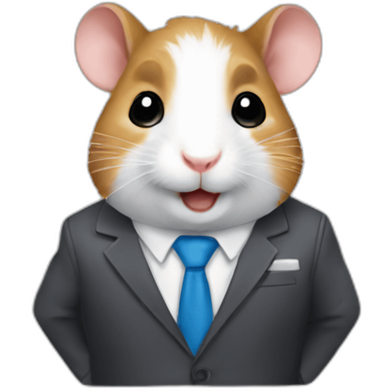 Business Hamster emoji