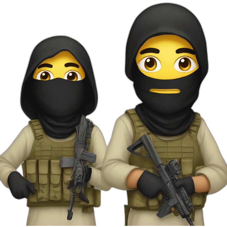 Isis and cartel emoji