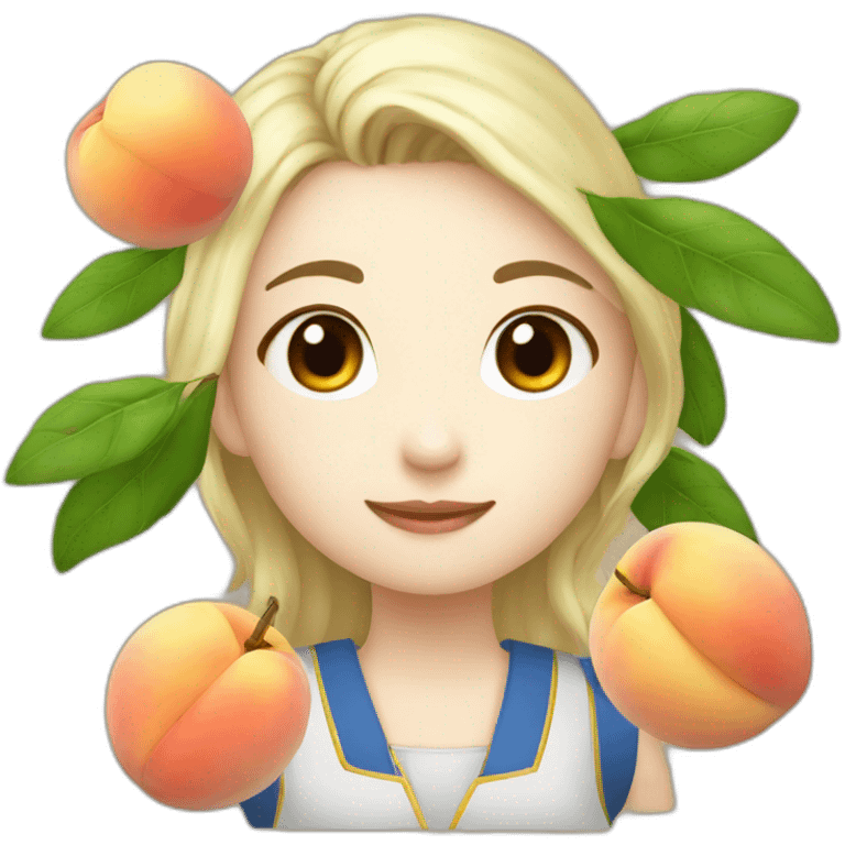 taiwanese peach emoji