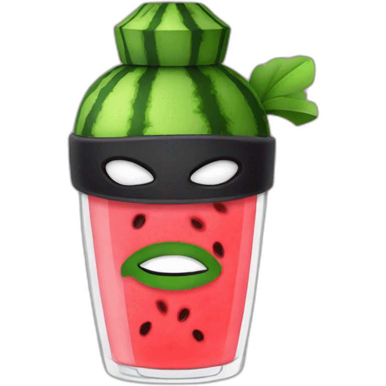 Ninja-blender-watermelon juice  emoji