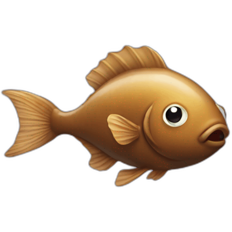 poop fish emoji