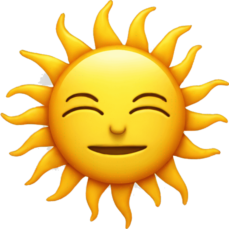 sun emoji