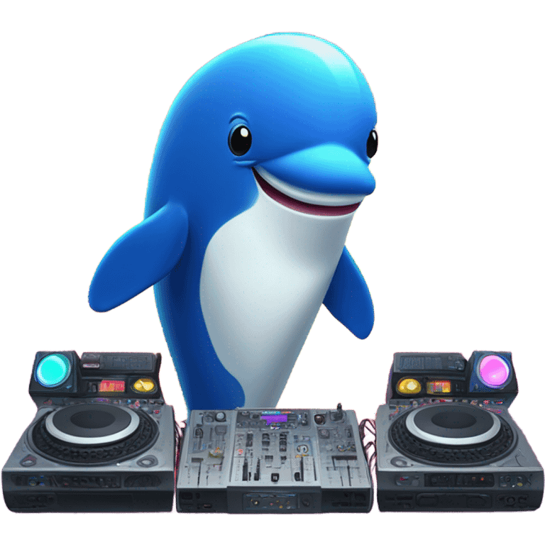 dj whale emoji