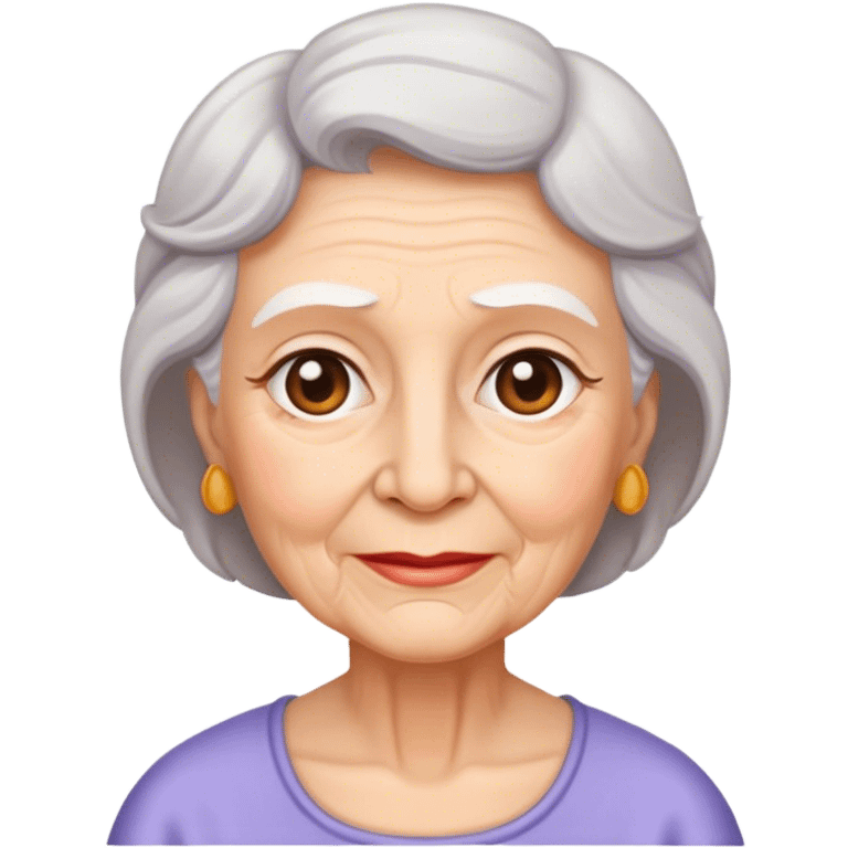 grandmother emoji