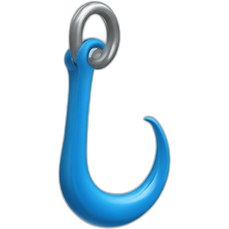 Verified hook that is blue and has a circle emoji