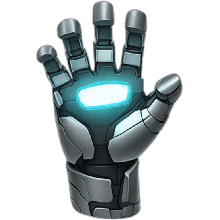 iron man hand emoji