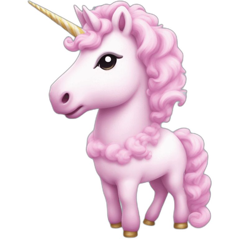 candy-floss unicorn emoji