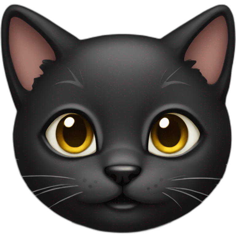 Black kitty emoji