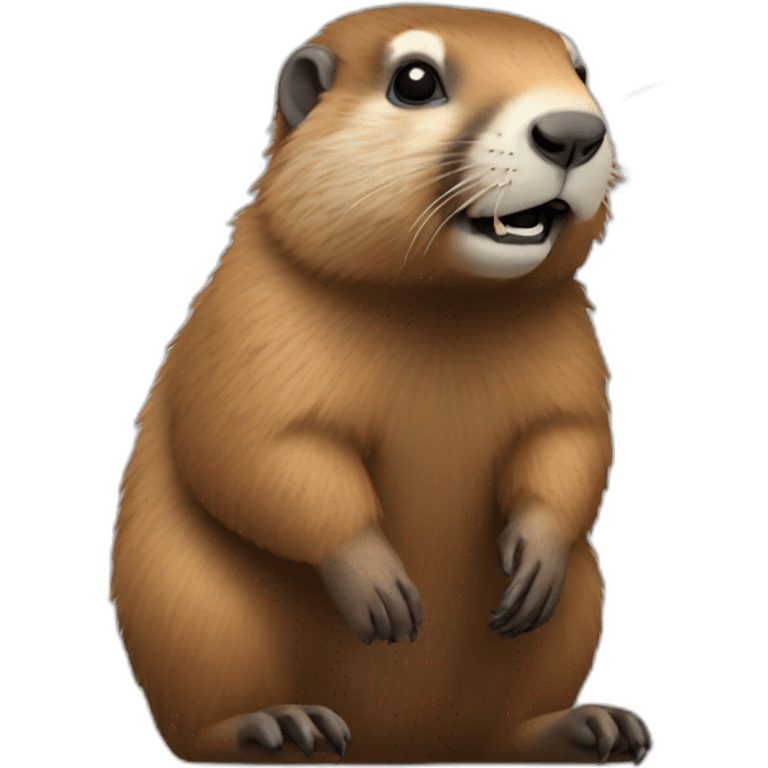 Marmot emoji