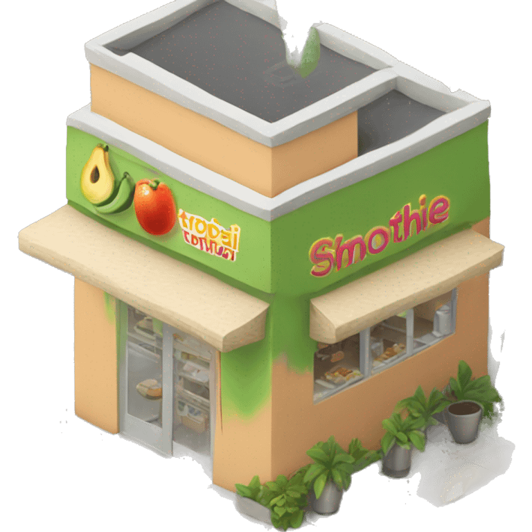 tropical smoothie cafe  emoji