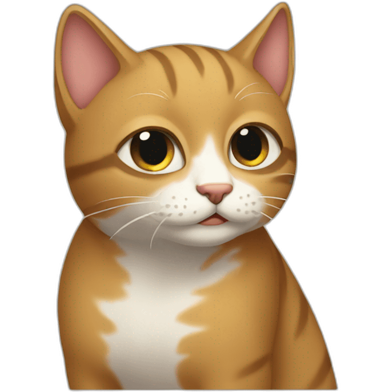 Gato llorando emoji