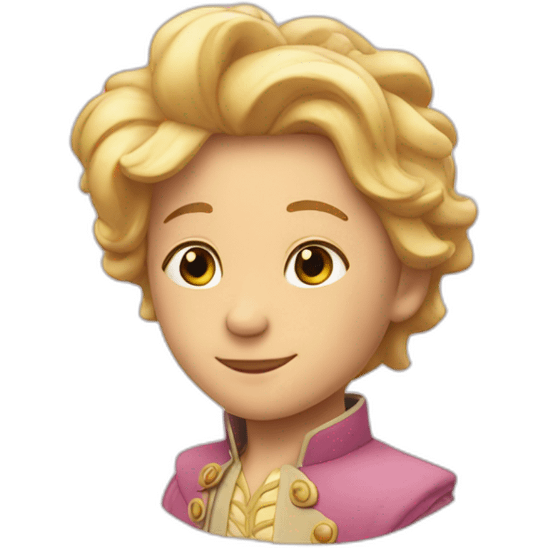 Petit prince rose emoji