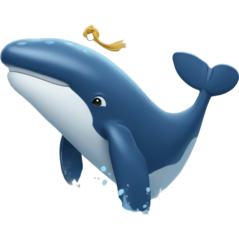 whale hero emoji