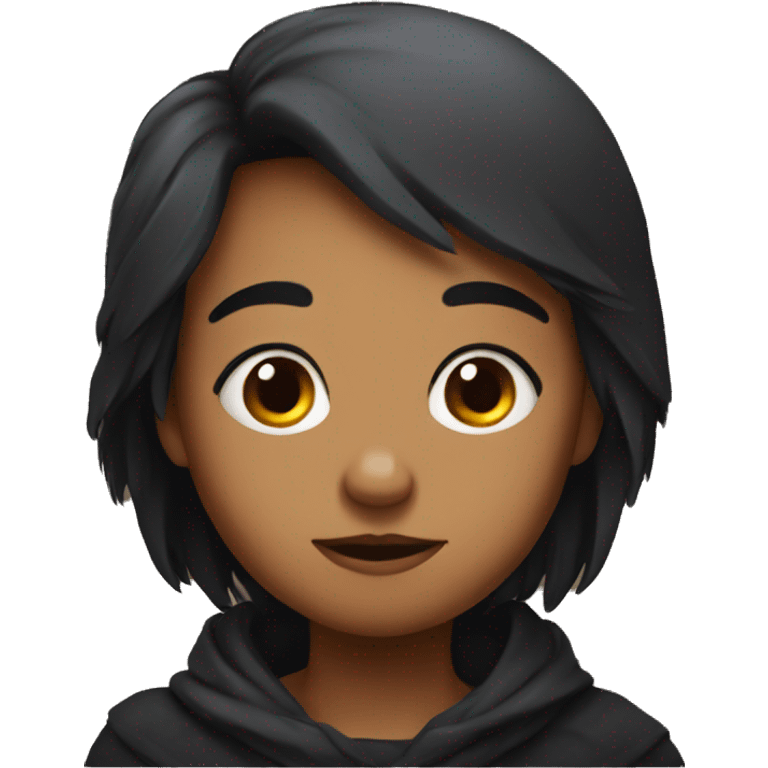 Cute Raven emoji