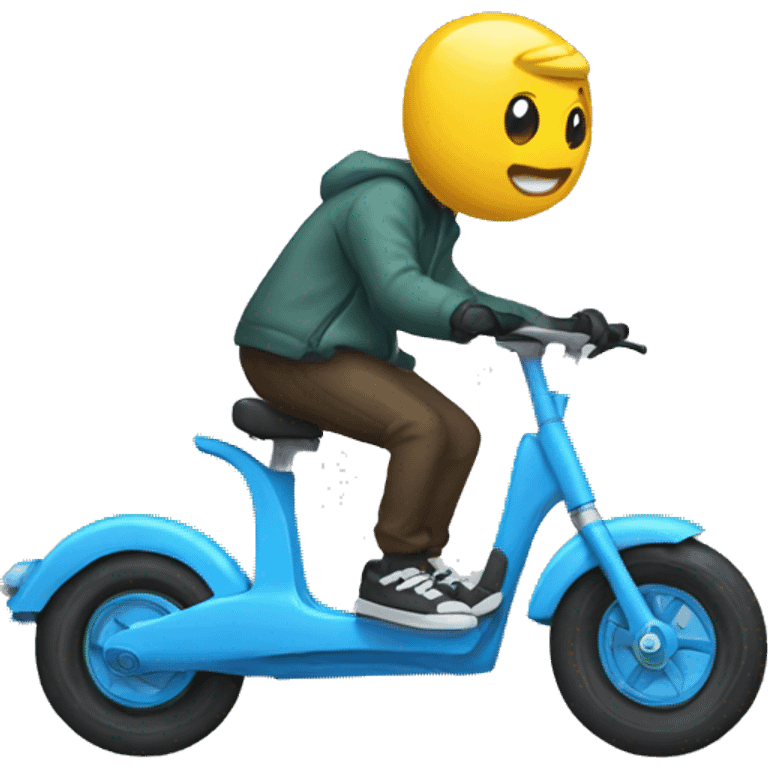 Trottinette freestyle emoji