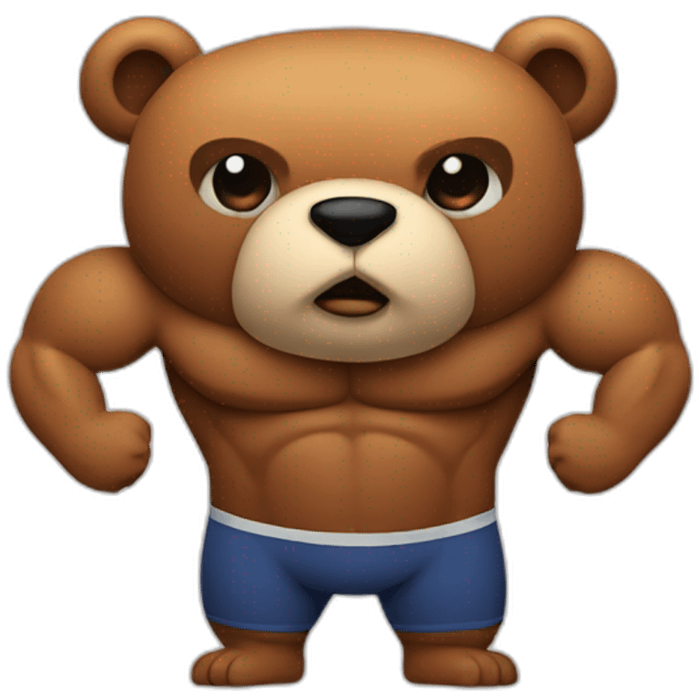 Muscle Bear emoji