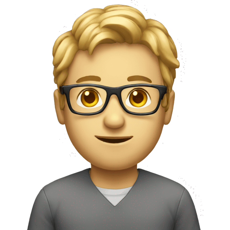 software engeneer with glasses  emoji