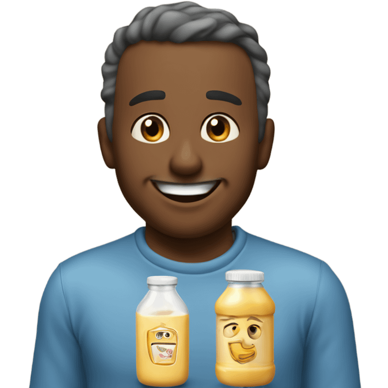 JAMALS FATHER WAS VERY PLEASED WITH THIS NEWS AND CAME BACK FROM HIS MILK RUN MANY YEARS AGO emoji