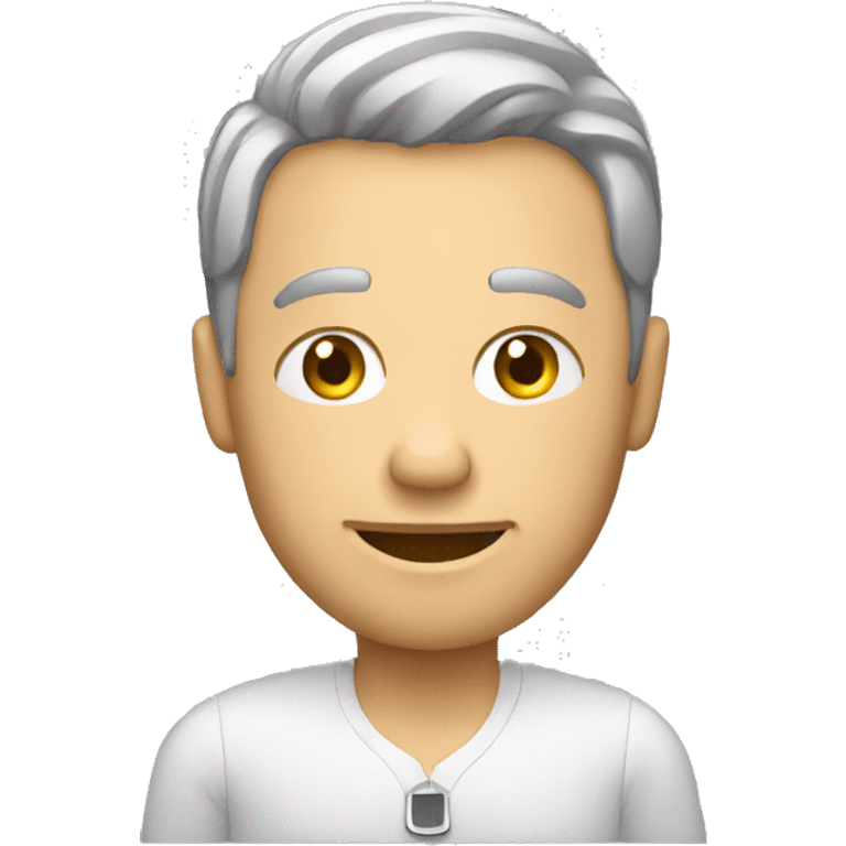 man with telephone mobile emoji