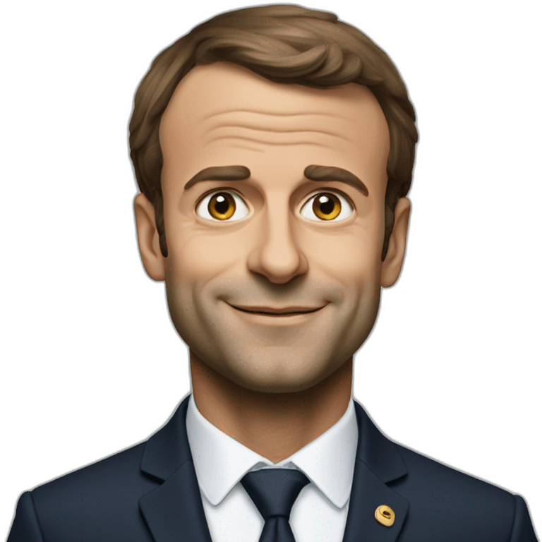 Emanuel macron  emoji