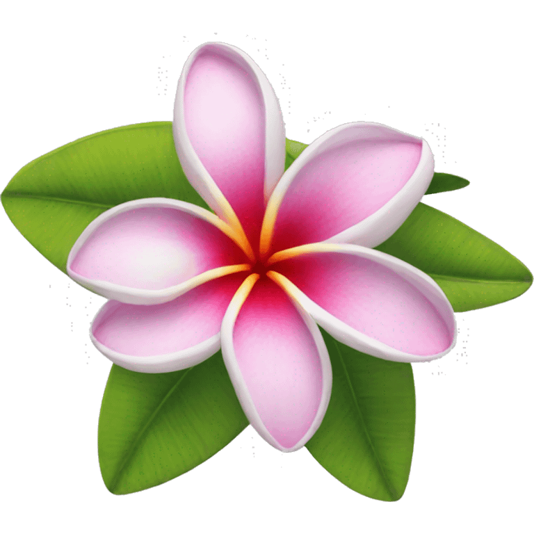 frangipani flower emoji