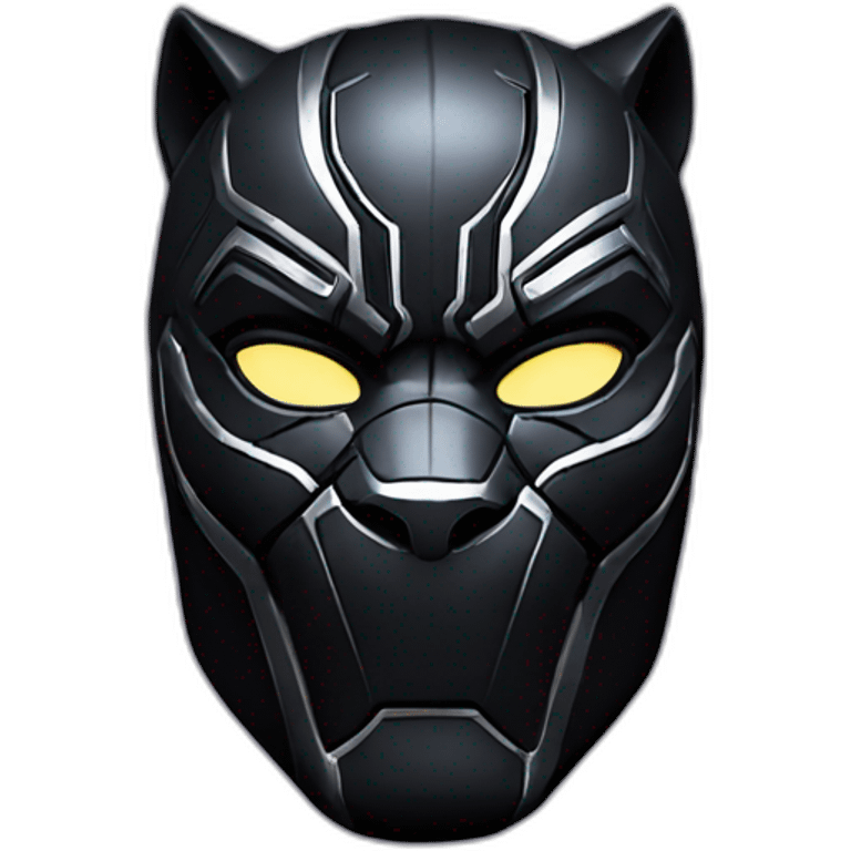 Black Panther, mask, Marvel emoji