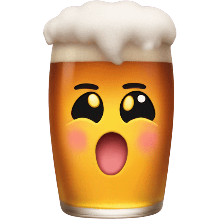 kirby beer emoji