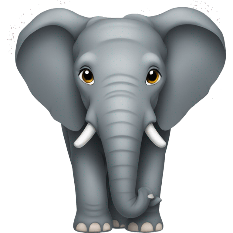 2d elephant emoji