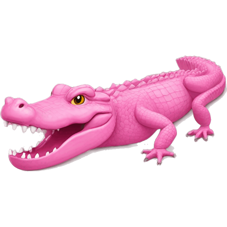 Take the current crocodile 🐊 and just make it light pink emoji