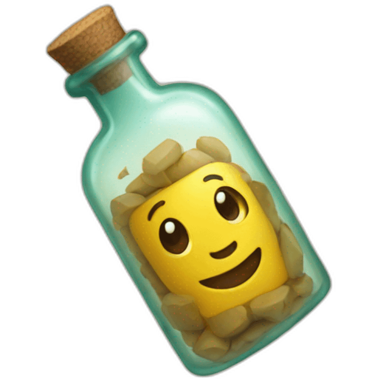 Message in a bottle emoji