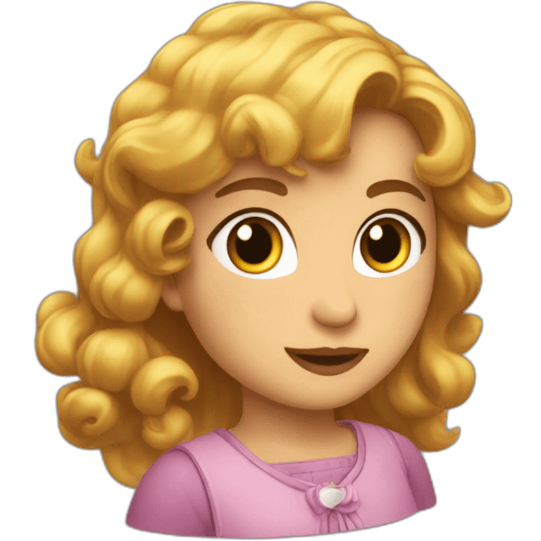 Lena rêve d'étoiles emoji