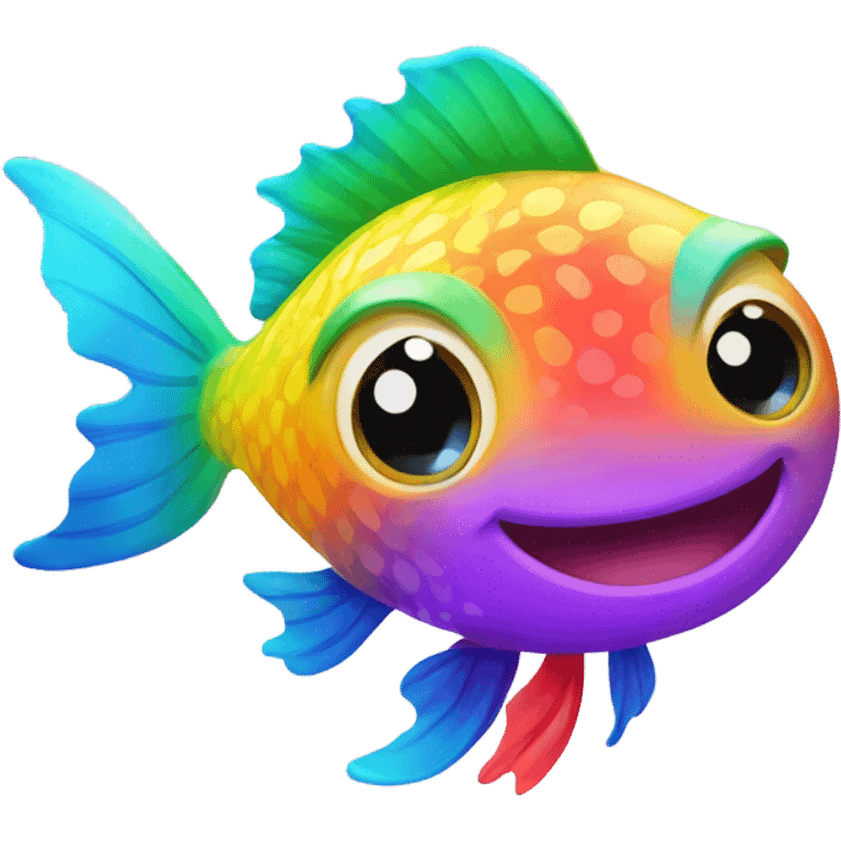 Gay fish emoji