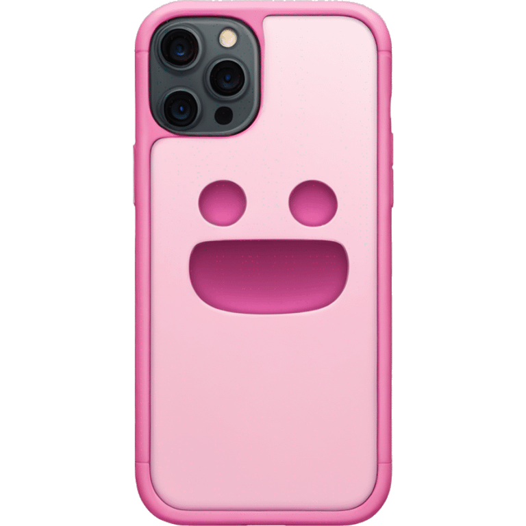 Pink iphone 12 pro max emoji