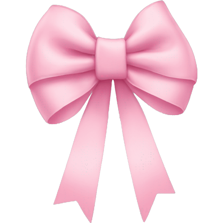 baby pink bow emoji