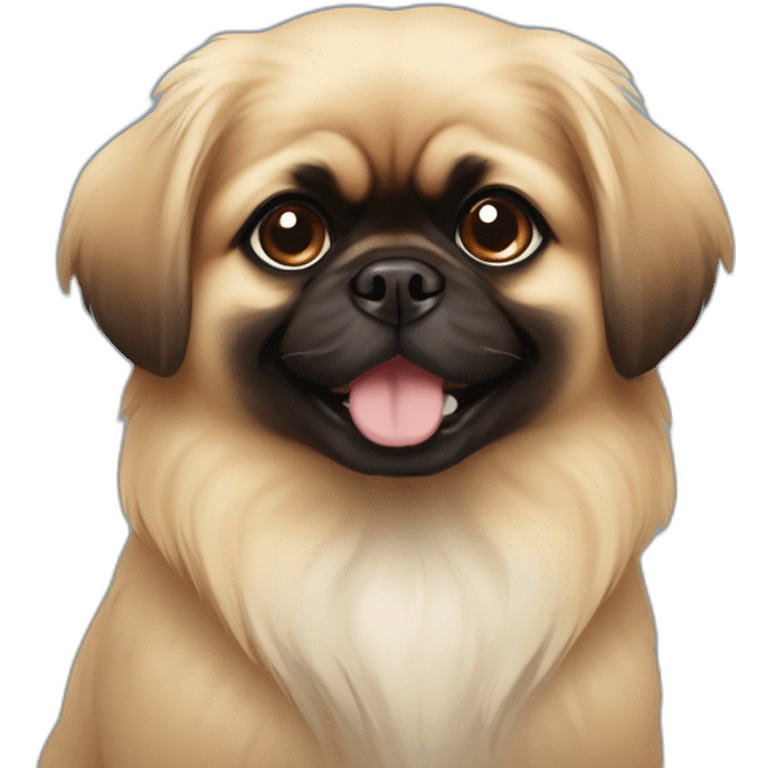 Pekingese puppy emoji