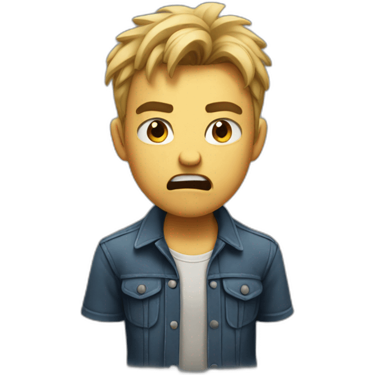 angry boy emoji