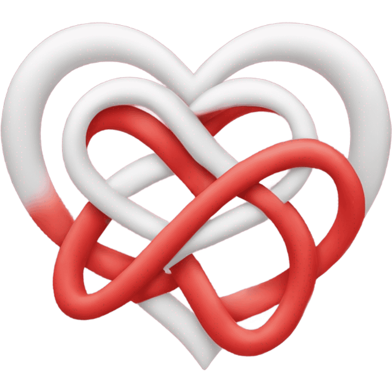 Red heart with infinity sign emoji