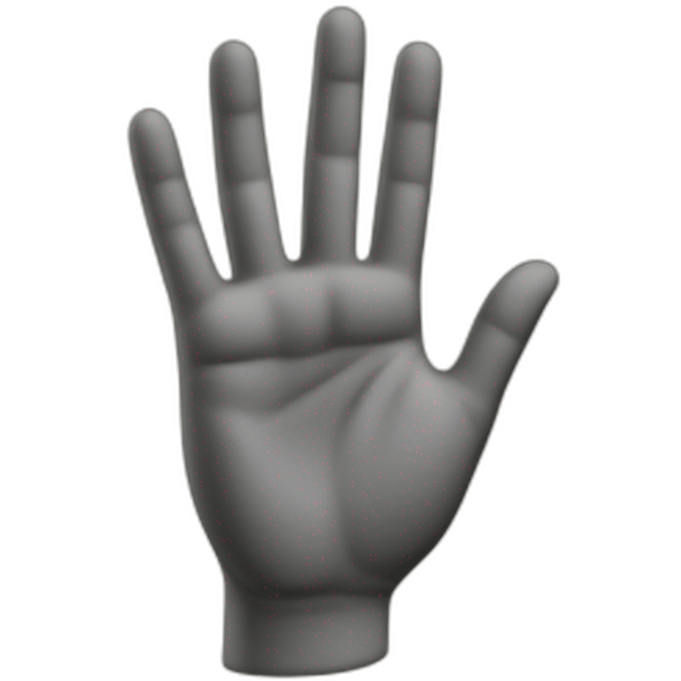 Hand sign of the aldente Italian paste emoji