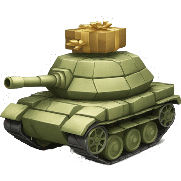 gift tortuga tanque animada emoji