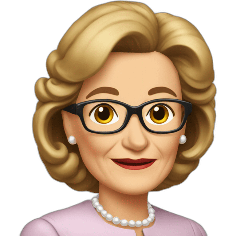 Bernadette Chirac emoji